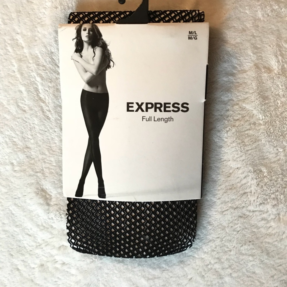 EXPRESS Full Length Fishnets NWT